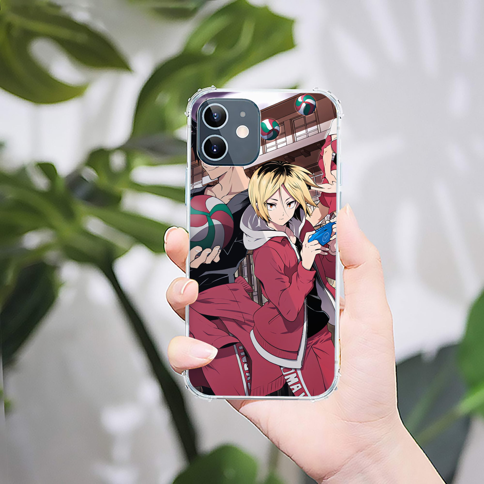 （画像用） ハイキュー!! Haikyu!! 【iPhone 12シリーズ対応】透明スマホケース（クリアソフトケース）
